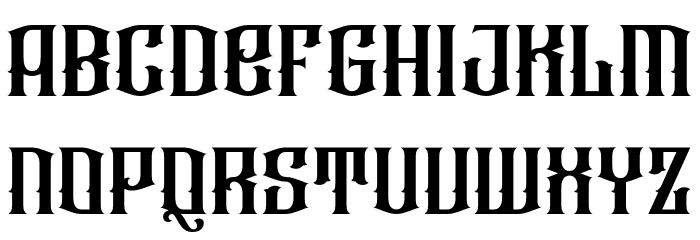 Raizen Font LOWERCASE