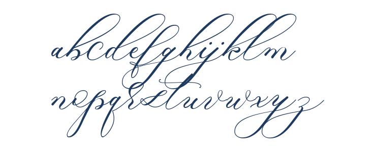 Raja Ampat Script Lowercase
