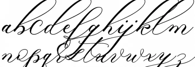 Raja Ampat Script Schriftart Kleinbuchstaben
