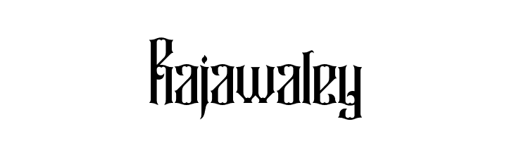 Rajawaley  नि: शुल्क फ़ॉन्ट्स डाउनलोड