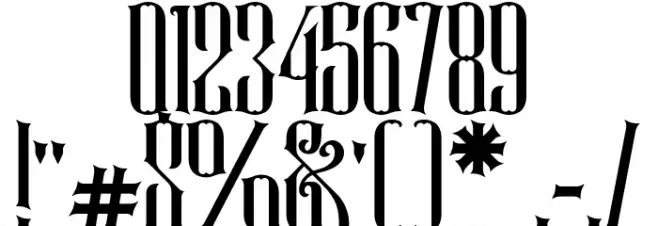 Rajawaley Font OTHER CHARS