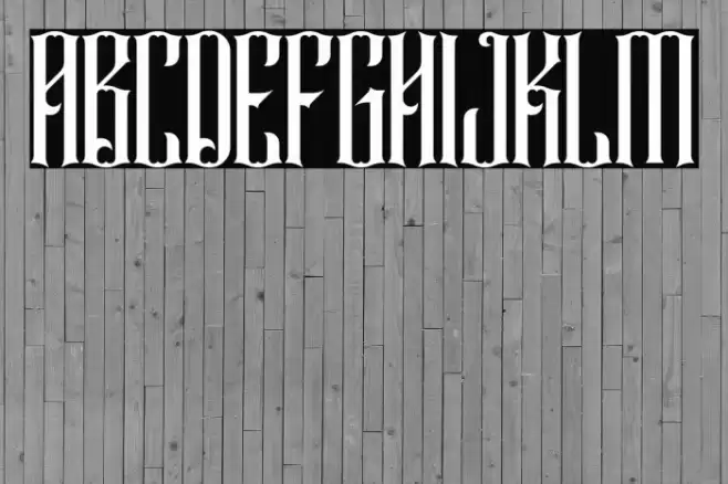 Rajawaley Font examples