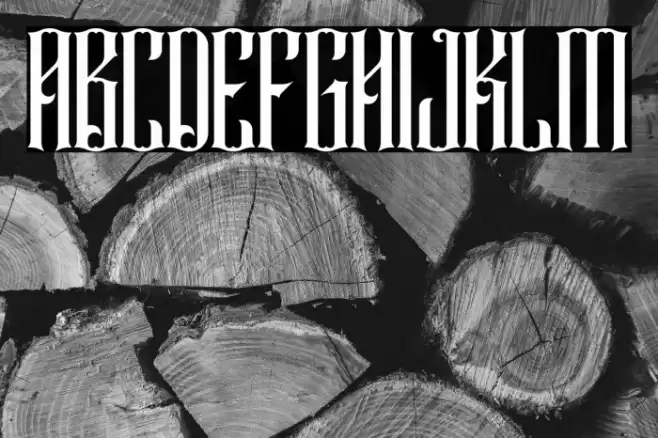 Rajawaley Font examples