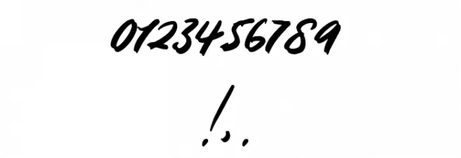 Rajawalite Regular Font OTHER CHARS