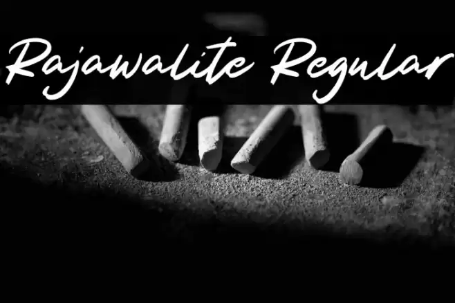 Rajawalite Regular Font examples