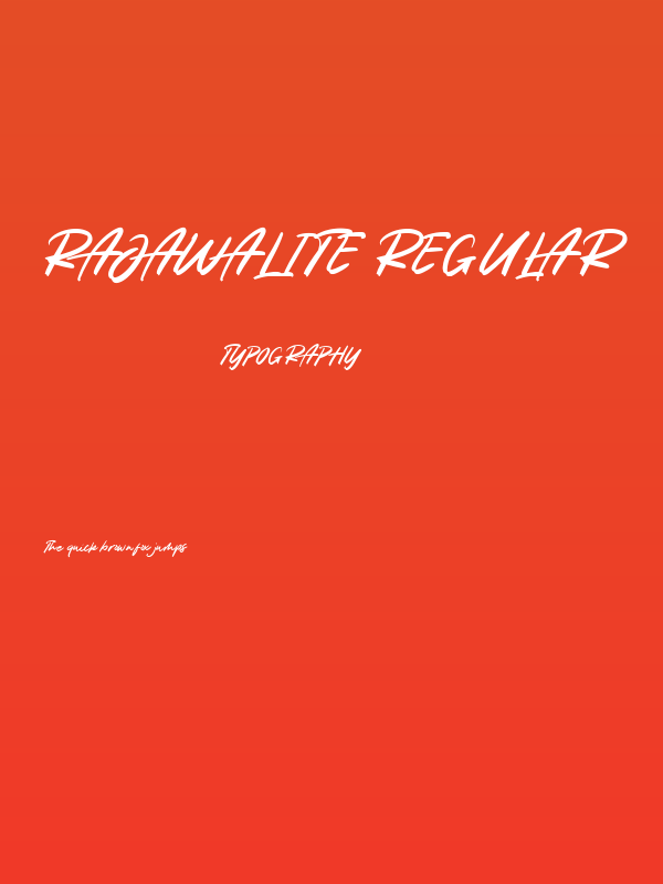 Rajawalite Regular Poster