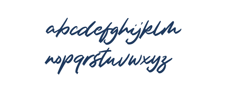 Rajawalite Regular Lowercase