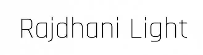 Rajdhani Light  Fuentes Gratis Descargar