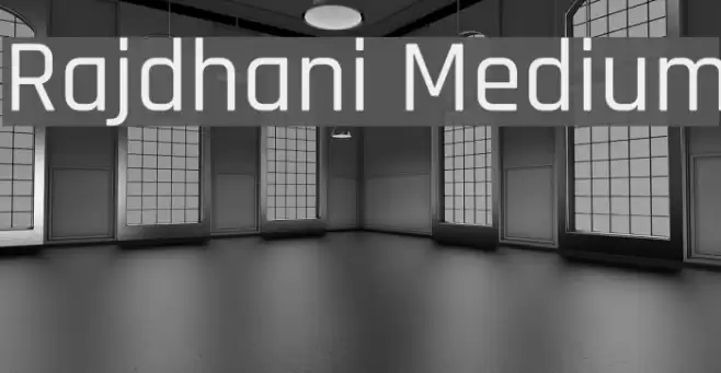 Rajdhani Medium Font examples