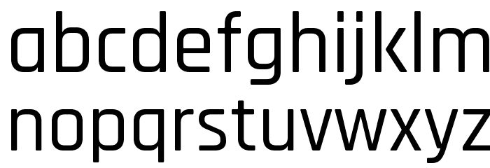 Rajdhani Medium Font LOWERCASE