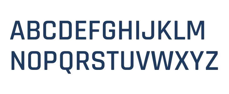 Rajdhani SemiBold Uppercase