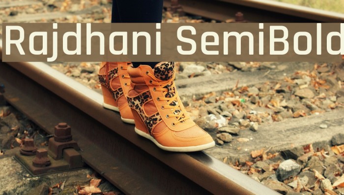 Rajdhani SemiBold Example 1