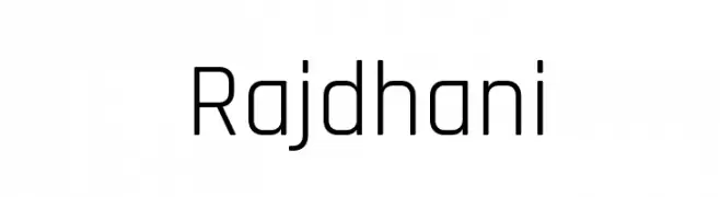 Rajdhani  免费字体下载