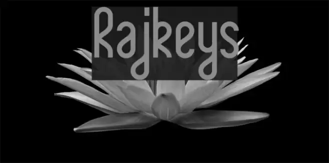 Rajkeys Font examples