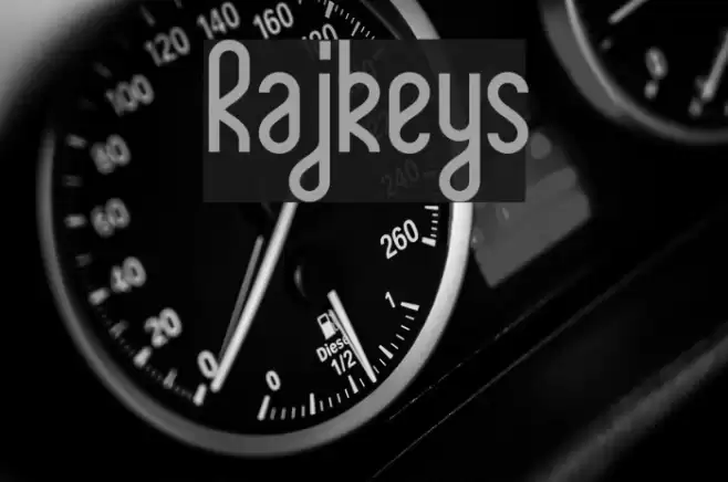 Rajkeys Font examples