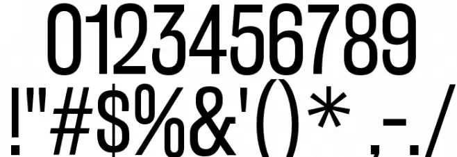 RakeslyBk-Regular Font OTHER CHARS