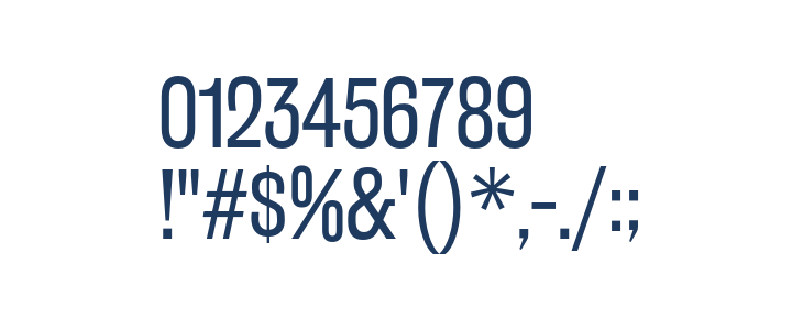 RakeslyBk-Regular Other Characters