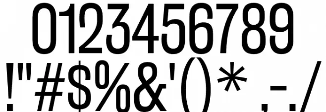 RakeslyBk-Regular Font OTHER CHARS