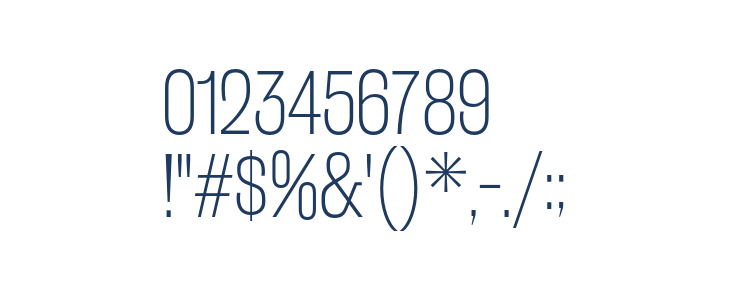 RakeslyEl-Regular Other Characters