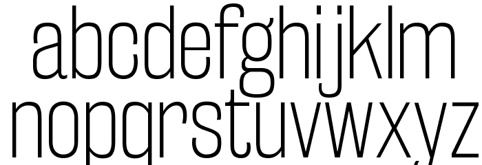 RakeslyEl-Regular Font LOWERCASE