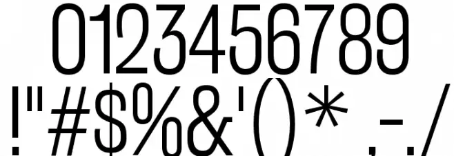 RakeslyLt-Regular Font OTHER CHARS