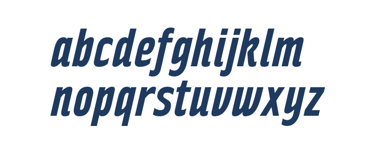 RakeslyRg-BoldItalic Lowercase