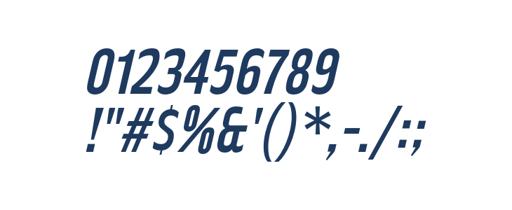 RakeslyRg-Italic Other Characters