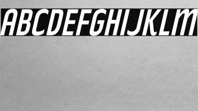 RakeslyRg-Italic Font examples