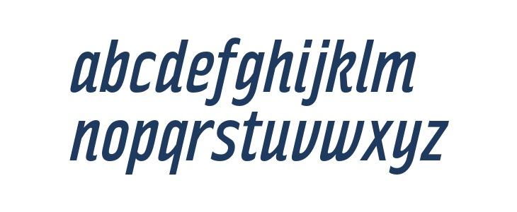 RakeslyRg-Italic Lowercase