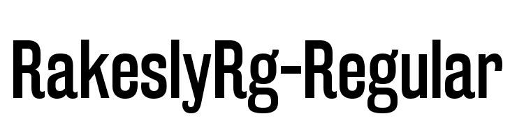 RakeslyRg-Regular Font
