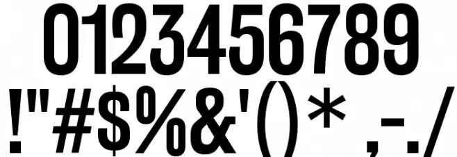 RakeslyRg-Regular Font OTHER CHARS