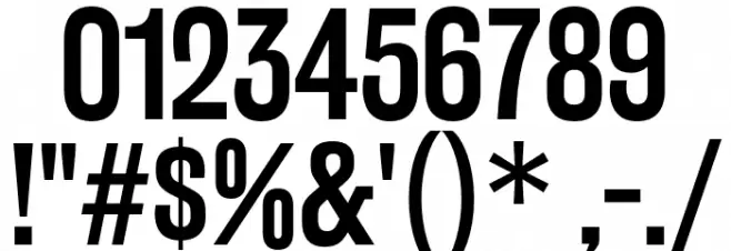 RakeslyRg-Regular Font OTHER CHARS