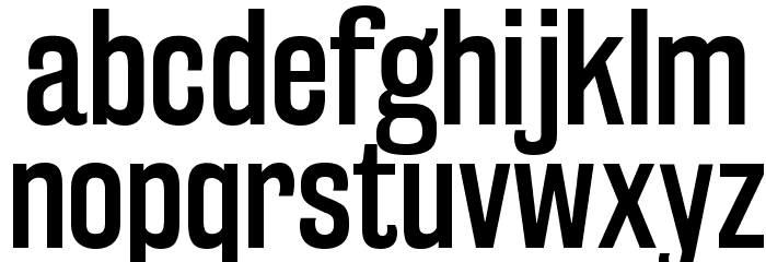 RakeslyRg-Regular Font LOWERCASE