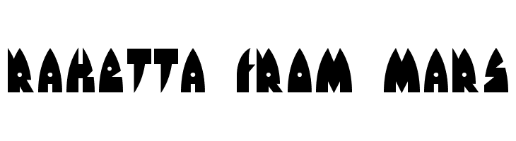 Raketta From Mars  baixar fontes gratis
