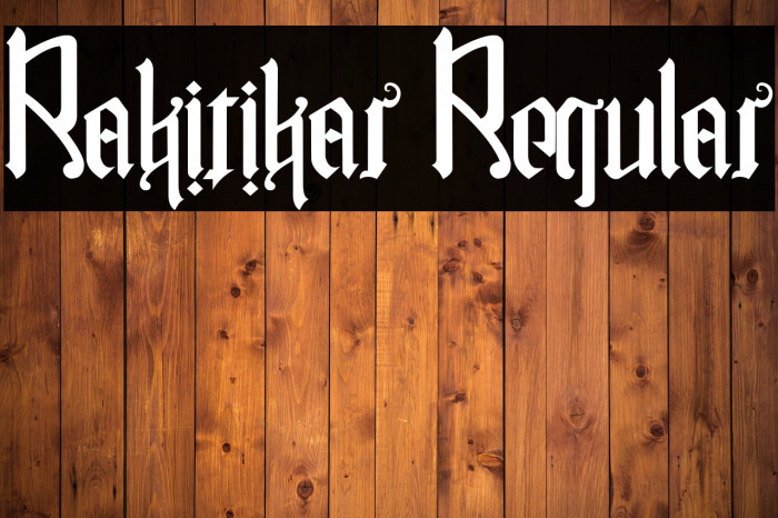 Rakitikar Regular Example 1