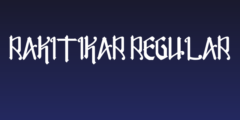 Rakitikar Regular Social Header
