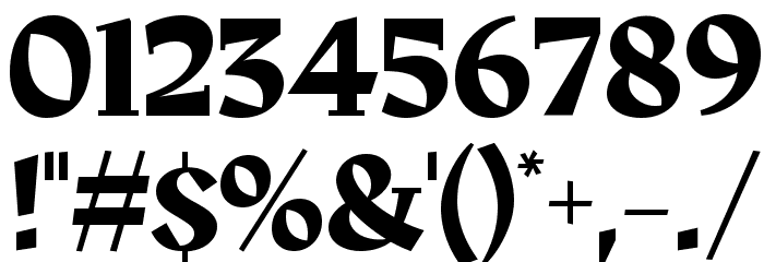 Rakkas Regular Font OTHER CHARS