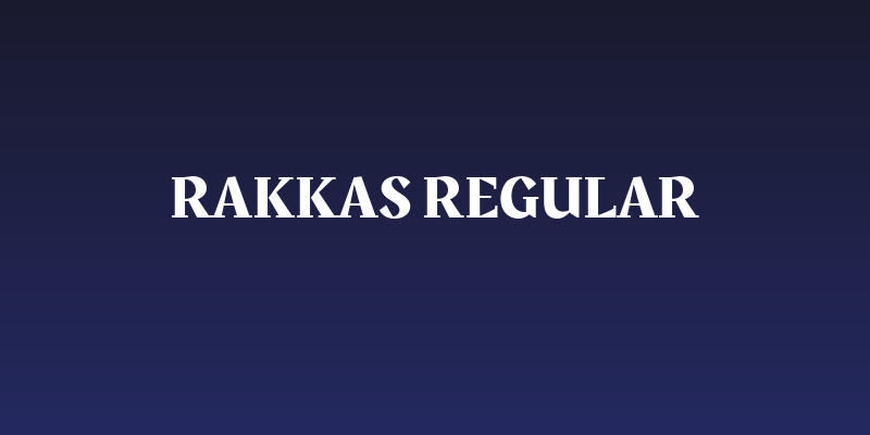 Rakkas Regular Social Header