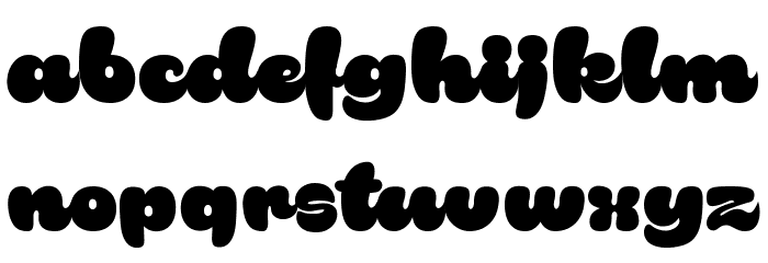 Rakoon Personal Use Font LOWERCASE