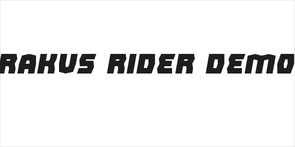 Rakus Rider Demo Logo