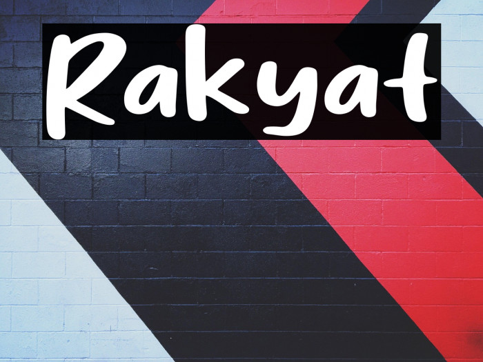 Rakyat Example 3