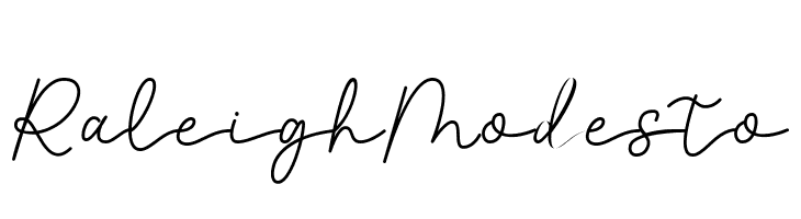 Raleigh Modesto  Descarca Fonturi Gratis