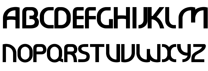 Ralev001 ExtraBold Font UPPERCASE
