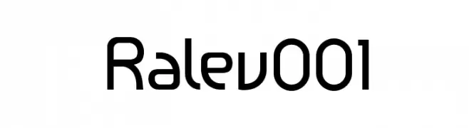 Ralev001  Descarca Fonturi Gratis