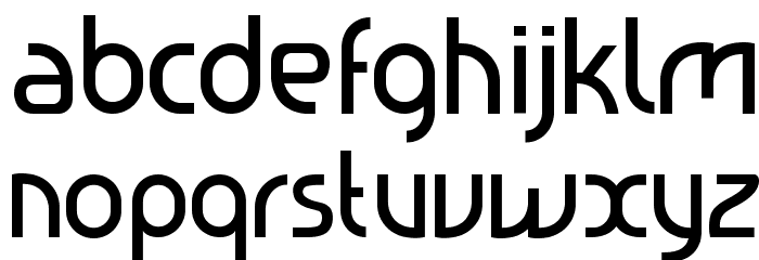 Ralev001 Font LOWERCASE