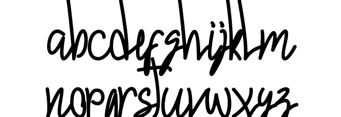 Ralexin Font LOWERCASE