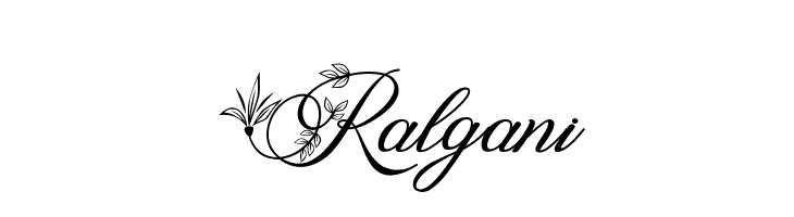 Ralgani  Free Fonts Download