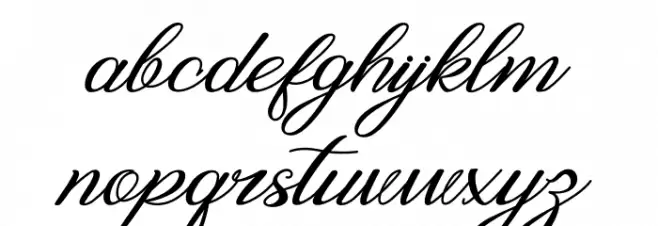 Ralgani फ़ॉन्ट लोअरकेस