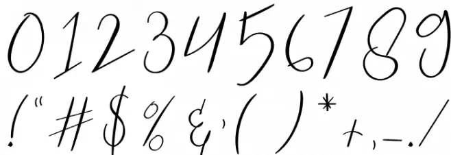 Raliangi Font OTHER CHARS