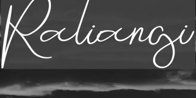 Raliangi Font examples